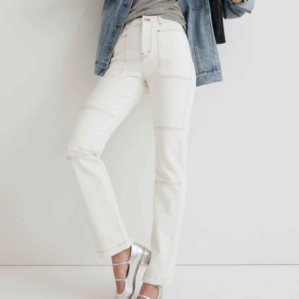 Madewell 90s Straight Utility Jeans